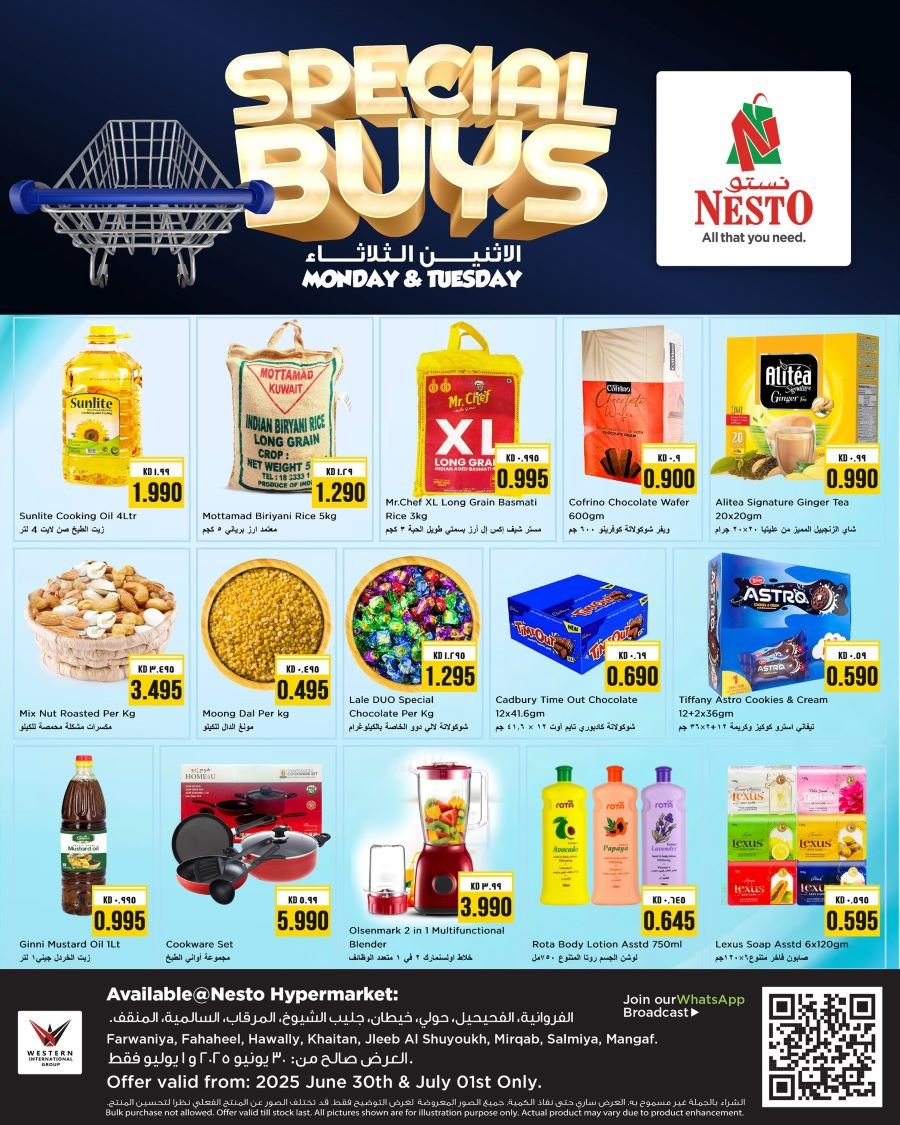 Nesto Special Buys offers